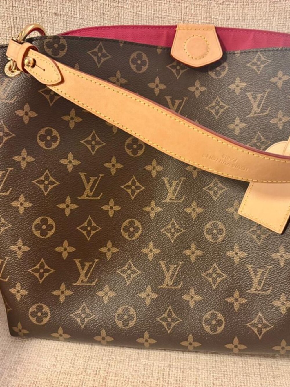 Louis Vuitton Graceful PM Monogram – Rose Ballerine Interior – Full Set
